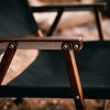 Classic Walnut Folding Kermit Chair
